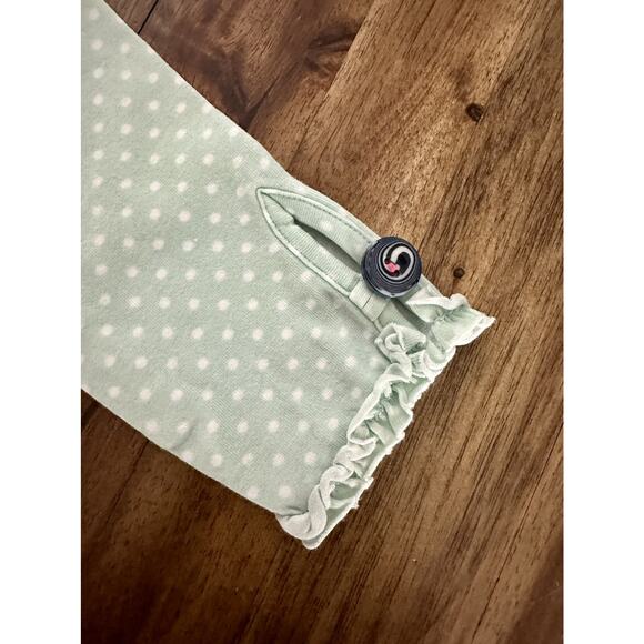 Matilda Jane Heart Soul Pride Emmalina Green Polka Dot Long Sleeve Knit Top 2 - Picture 8 of 10